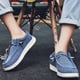 thumbnail image 4 of Zapatos Hombre Lona Barco Lona Transpirable para Viajes al Aire Libre (43) Azul Wdftyju Tenis De Mujer Tenis De Hombre, 4 of 7