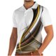 thumbnail image 1 of Camisetas con Cuello en V Hombres de Moda Impresa de Manga Corta, Camiseta Casual con Cuello en V para la Primavera Y el Uso Diario, 1 of 3