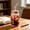 🔥 Pink, variant on YYV 450ML Clear Vertical Ribbed Glass Cup With Bow Accent Lid And Glass Straw Stylish Iced Coffee Smoothie Tumbler Portable Drink Mug Indoor Outdoor Daily Use