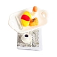 thumbnail image 4 of HILABEE Miniature Food Toy Scene Mode Restaurant Decor Tomato bread, 4 of 9