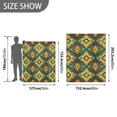 thumbnail image 6 of Yayeee Throw Blanket for Couch Soft Warm 50" x 60" Sofa Chair Bed Decoration, Geometric Patterns, 6 of 7