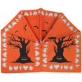 thumbnail image 2 of Halloween Table Runner Linen Bats Table Cover, Pumpkin and Ghost Table Runner for Halloween Table Decorations and Scary Movie Nights, 16 × 74 Inch, 2 of 7