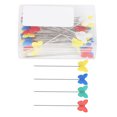 thumbnail image 3 of 50 alfileres rectos de costura de colores para patchwork, alfileres de acolchado, herramienta para manualidades de bricolaje Para mariposas, 3 of 10