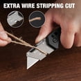 thumbnail image 4 of Navaja multiusos plegable WORKPRO Razor Blade con cierre de eje, 4 of 7