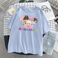 thumbnail image 1 of BTS BTS Cartoon TinyTAN Summer Harajuku Women's Short Sleeve T-Shirtpangjing, 1 of 4