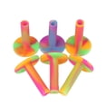 thumbnail image 3 of LOVIVER 6 Pieces Golf Rubber Tees Soft Professional Tee Holder for Driving Range Putting 70mm, 3 of 5