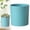 Blue, variant on Plant Pots with Hole, Indoor Pots for Plants, Plant Pots with Drainage, Eco-Friendly Plastic Planters for Indoor & Outdoor Use, Pots for Succulents, Cactus(Coffee 13*13 cm)