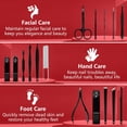 thumbnail image 2 of Manicure Set Pedicure Kit, 16 Pcs Stainless Steel Nail Clippers Set, Professional Nail Care Tools Grooming Kit with Portable Travel Leather Case for Men Women Black, 2 of 6