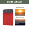 thumbnail image 4 of Puerta de gallinero automática con sensor de luz, resistente al agua, para gallinero (rojo) Sywqhk Arte deco, 4 of 7