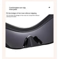 thumbnail image 5 of Gafas de sol envolventes de moda, gafas de sol deportivas con tonos ovalados negros, gafas estéticas cibernéticas para mujeres y hombres, 5 of 5