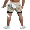 thumbnail image 4 of AMERTEER Men‘s 2 in 1 Athletic Short Jogger with Pockets, 4 of 6