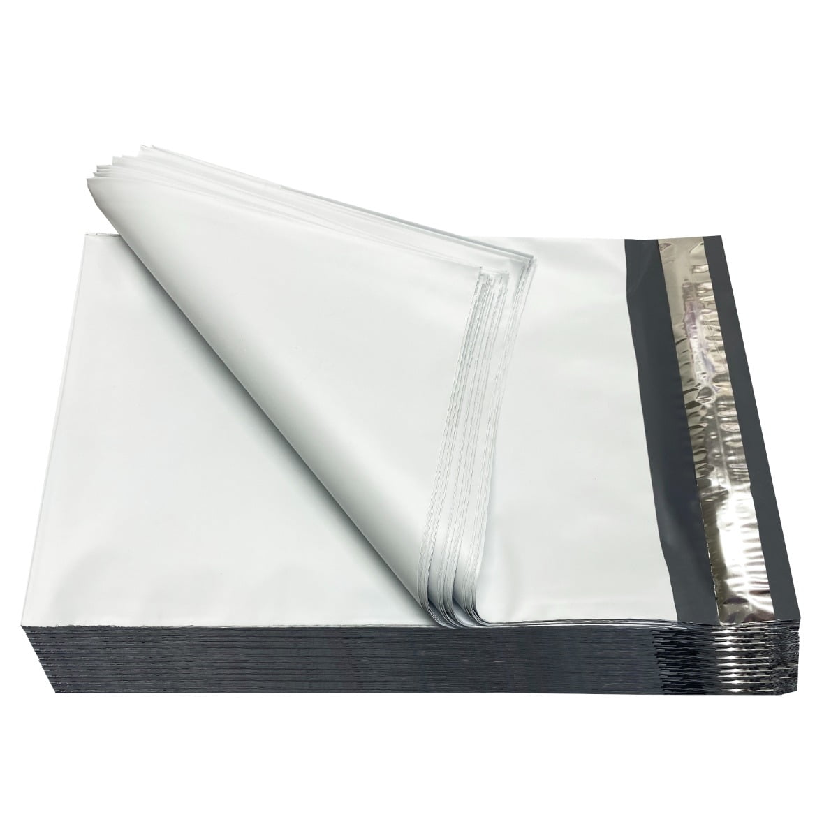 Starboxes 1000 Poly Mailers Bags 7.5x10.5" - #1 Pouches Envelopes White Self-Sealing