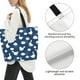 thumbnail image 3 of Disketp Cute Goose On Blue Sky Bolsa Tote Estampada para Mujer, Bolso de Hombro y de Mano para Compras y Viajes, 3 of 8