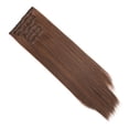 thumbnail image 3 of 6 piezas de extensiones de cabello con clip, peluca larga y recta para uso diario, seda mate de alta temperatura, 4,2 m, 30 n.º, 3 of 12
