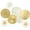 Gold, White, variant on 8 Black Metal Starburst Radial Plate Wall Sculptures Home Decor