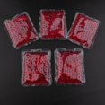 thumbnail image 1 of 5 Pcs Perles Flexibles Réutilisables Micro-Ondables Froides pour Douleur Raide Blessures - Rouge, 10cm, 1 of 10