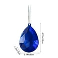 thumbnail image 4 of Cheapark Colorful Shimmering Plastic Gemstone Ornaments - Christmas Tree Pendants, Versatile Decor for Valentines Day & Holiday Celebrations, Sparkling Home & Party Accents, 4 of 6