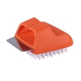 thumbnail image 1 of Multifunctional Stainless Steel Grill Net Cleaning Brush with Shovel Blade Orange, 1 of 8