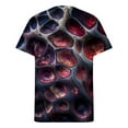 thumbnail image 4 of Patlollav Men Short Sleeve Tops Casual Fashion Round Neck Pullover Print T-Shirts, 4 of 4