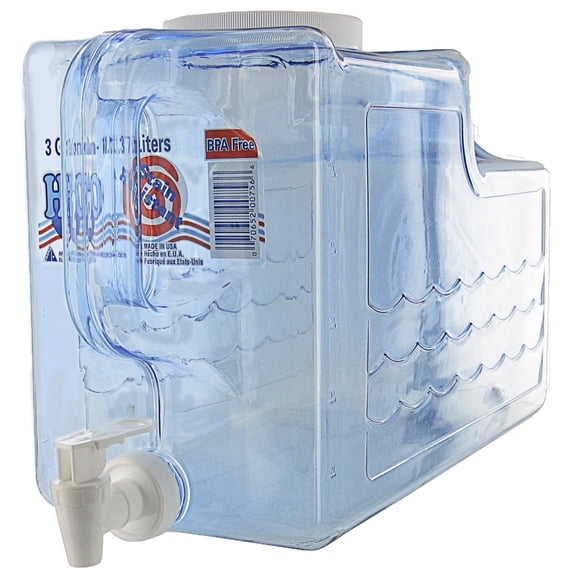 Arrow Home Products Beverage Dispenser, 3-Gallon, Clear