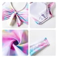 thumbnail image 5 of naisibaby Baby Girls Swimsuit 2 Pieces Set Summer Kids Printed Swimwear Pink Size 7T, 5 of 5