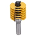 thumbnail image 1 of Finger Joint Milling Cutter, Professional Industrial Grade Finger Joint Router Bits 1-13/16in Diameter 2 Teeth  For Softwood For Manual Drawers, 1 of 8