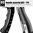 thumbnail image 4 of Kuymtek Agarre Mano Con Resorte en Forma R Fitness Agarre Fuerza Mano Contable (gris), 4 of 9