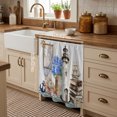 thumbnail image 3 of Vintage Lighthouse Coastal Cabinet Curtains 35"W x 35"L, Nautical Ocean Sea Retro Art Sink Skirt for Bathroom Vanity Kitchen Self Adhesive, Dust-Proof Privacy Curtain for Shelves Closet Pantry, 3 of 9