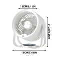 thumbnail image 3 of New Cooler Conditioning Fan Refrigeration Fan Aromatherapy Humidifier Student Dormitory Desktop Night Light Camping Fan, 3 of 4