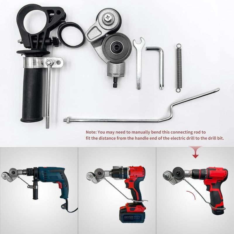 Sheet Metal Cutter/Metal Cutter for Drill, Metal Nibbler Drill Attachment - DlY Metal Drill Attachment, Sheet Metal Knife for Cutting lron,White Sheet, Steel,Copper Aluminum