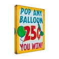 thumbnail image 2 of RetroPlanet 'Pop Any Balloon Distressed' Canvas Art, 2 of 4