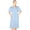 Blue Spice, variant on House Dresses for Women with Pockets - Lightweight Breathable Short Sleeve Muumuu & Nightgowns - Zipper Front Housecoat and Dusters for Women