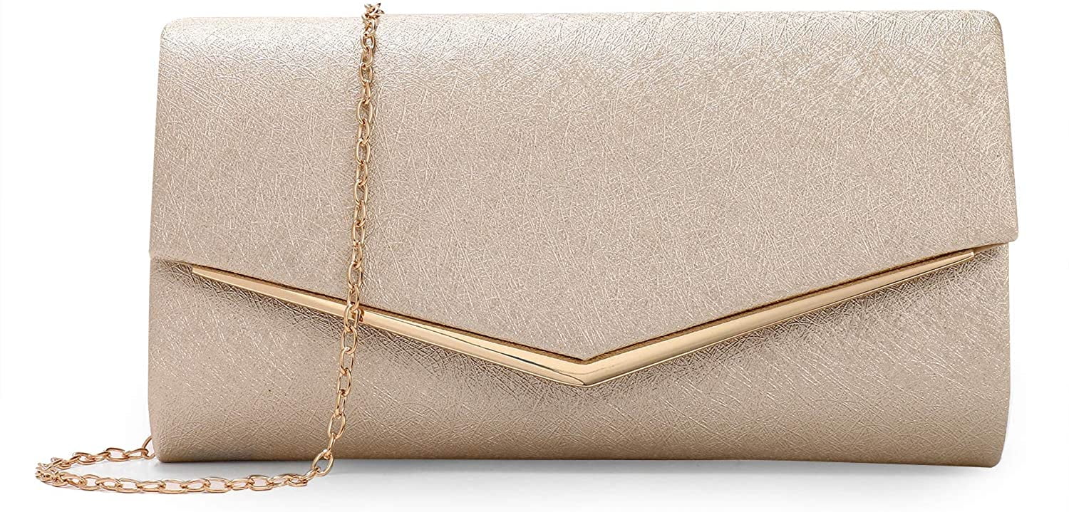 Womens Large Envelope Texture Clutch Purse Wallet Bag Tote Handbag Party Evening 