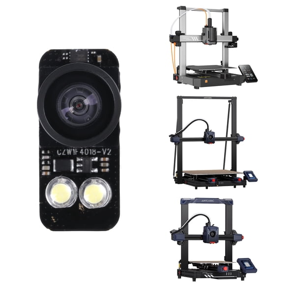 Anycubic Kobra 3 - Cámara de impresora 3D, compatible con impresora Kobra 3/Kobra 2 Pro/Plus/Max/Klipper/computadora, monitoreo en tiempo real y remoto, resolución ultra clara, f