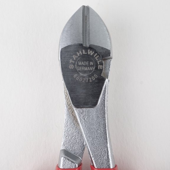 Stahlwille 6602 VDE Heavy Duty Side Cutters, 200 mm, Dip-Coated Handles