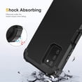 thumbnail image 5 of Allytechgroup Galaxy S24 FE Case,Rugged Military Grade Shockproof Bumper Dual Layers PC Anti-Scratch Case Cover for Samsung Galaxy S24 FE 6.7" - Black, 5 of 6