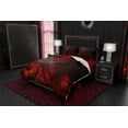 thumbnail image 2 of Demon Bedding Set, Comforter or Duvet, Gamer Bed Cover, Alternative Bedroom, 2 of 7
