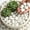 White, variant on Large Stones Beige 6LB,1-2 Inch River Rocks