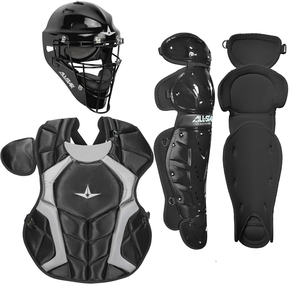 AllStar Sports Players Series Age 7 to 9 Protective Gear Catchers Set