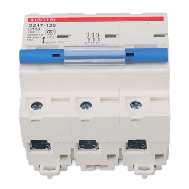 Mini Disyuntor En Miniatura 3P 100A 400V Protección Contra Sobrecarga De Alta Seguridad Disyuntor En Miniatura Para La Industria Doméstica