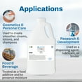 thumbnail image 2 of Lab Alley PEG 400 Food Grade (FCC, USP), Polyethylene Glycol Liquid, Halal Certified, Food & Cosmetic Safe, Glycol Liquid, Halal Certified, Food & Cosmetic Safe, 2 Gallons, 2 of 5