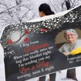 thumbnail image 2 of A Hug From Heaven - Personalized Memorial Hooded Blanket, 2 of 6