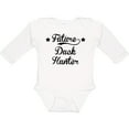thumbnail image 3 of Inktastic Future Duck Hunter Boys or Girls Long Sleeve Baby Bodysuit, 3 of 5