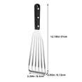 thumbnail image 2 of HEATSHAKING 2Pcs Lifting Spatula Stainless Steel for Preparing Pancakes, 2 of 8