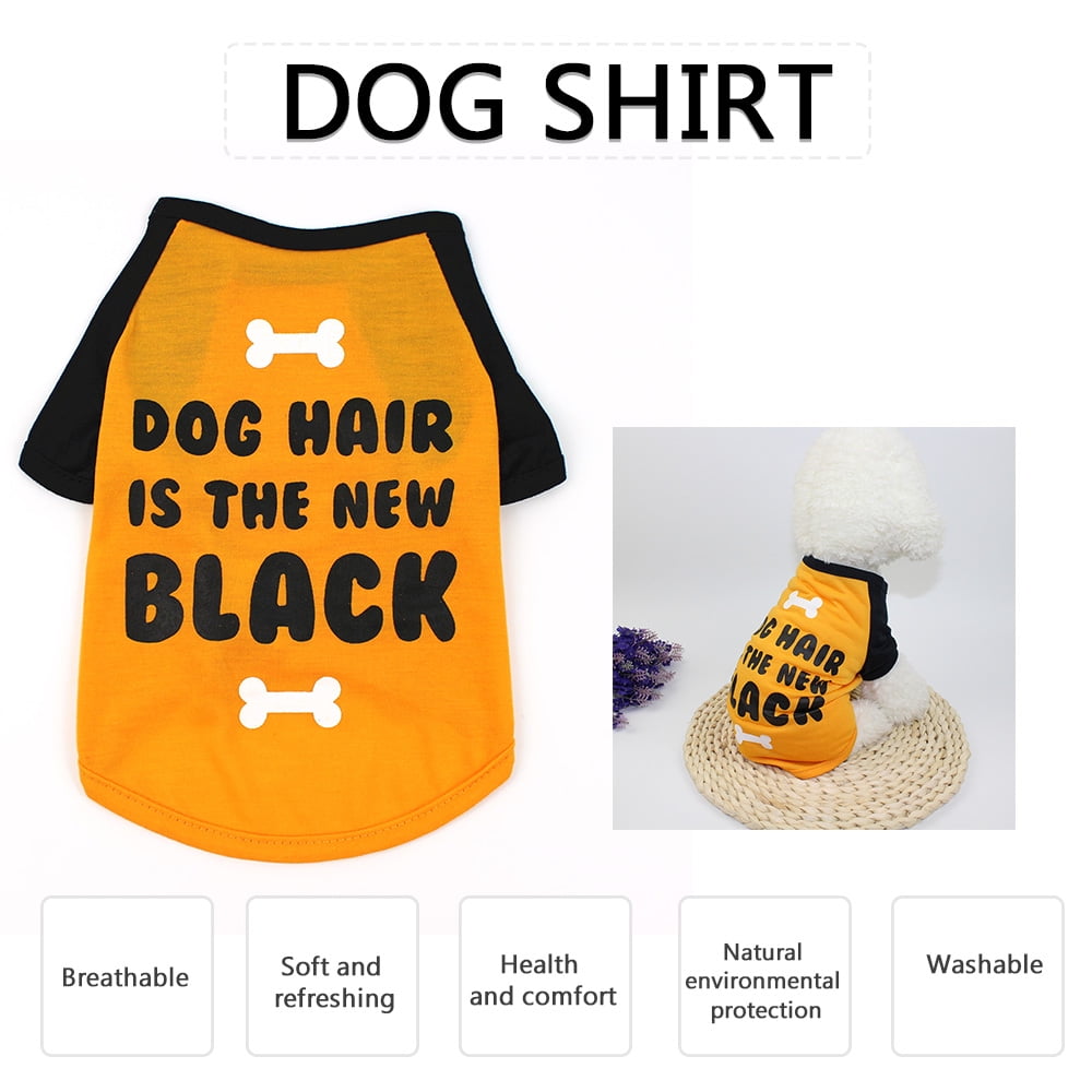 Dog Shirt Dog TShirts Dog Spring Summer Clothes Printed Pet Clothing