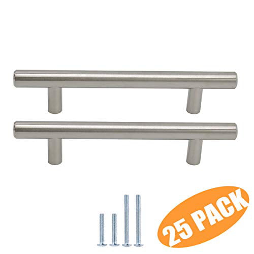 Probrico Solid Stainless Steel 3 4, Kitchen Cabinet Handles 3 4