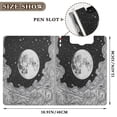 thumbnail image 3 of FORMRS A4 Clipboard Folder with Pen Holder Horizontal Foldable School Office Binder, Black Moon, 3 of 9