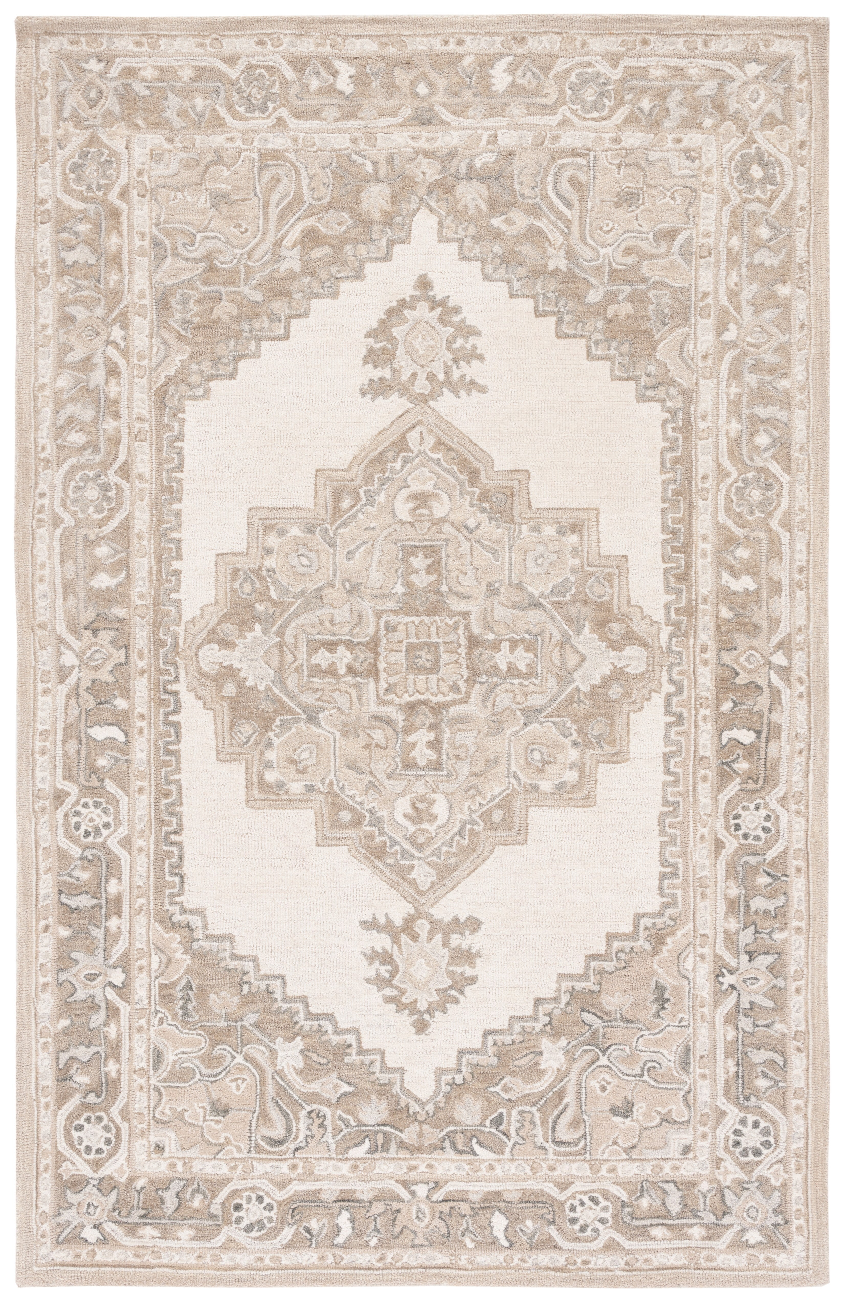Safavieh Metro Bevis Medallion Area Rug, Ivory/Beige, 4' x 6'