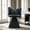 Black + Fabric, variant on AUU Butterfly Back Swivel Vanity Chair – Makeup Stool & Accent Dining Seat for Bedroom, Living Room, Study, or Recreation Area