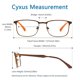thumbnail image 4 of Cyxus Filtro de Luz Azul Gafas Lentes de Computadora para Hombres y Mujeres Anti Tensión de Ojos Bloquear Ultravioletas Lentes Claros Cyxus Style, 4 of 8